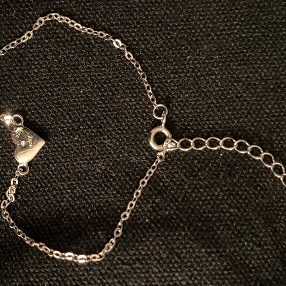 NWOT 925 Sterling Silver Bracelet With - Picture 2 of 3